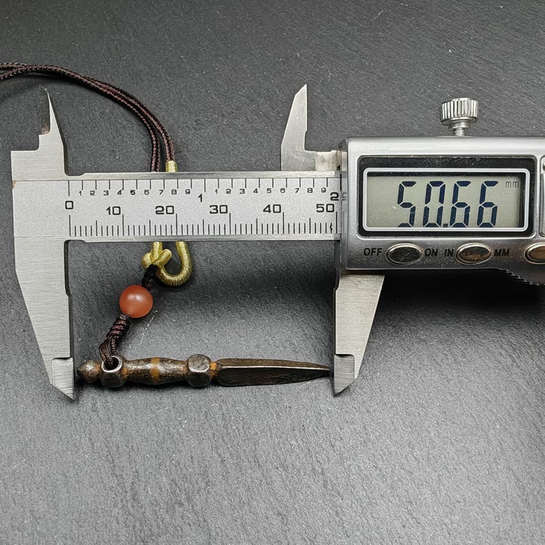 Old Tibetan Phurba Amulet,Kila - Dorje Phurba,40 Years Old Gandhanra-ART