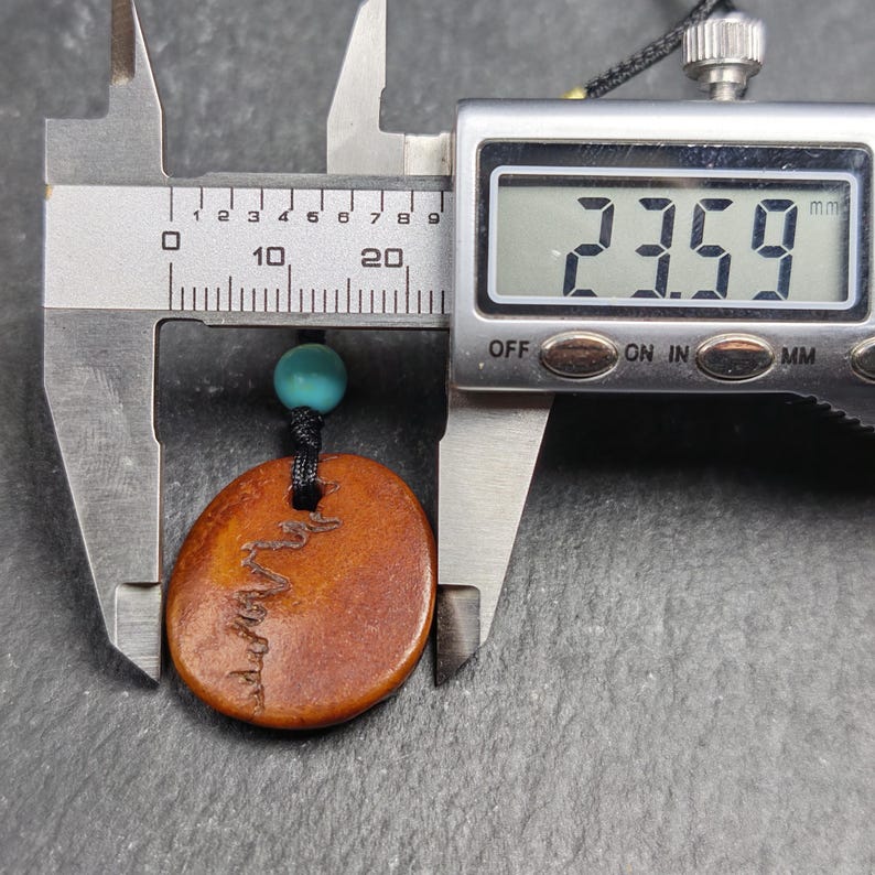 Antique Kapala Amulet - Gandhanra Old Tibetan Protective Charm - 24mm - Decades Old Gandhanra-ART