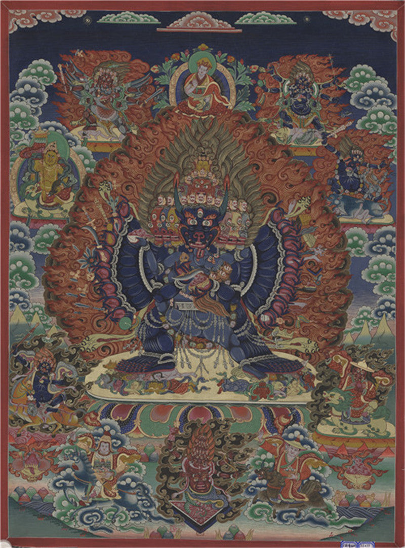 Yamantaka \ Vajrabhairava Image Gandhanra-ART