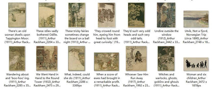 98 Painting Images by Arthur Rackham (English, 1867-1939) - Gandhanra-ART