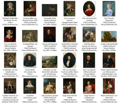 120 Painting Images by Ferdinand Georg Waldmüller (Austrian, 1793-1865) - Gandhanra-ART
