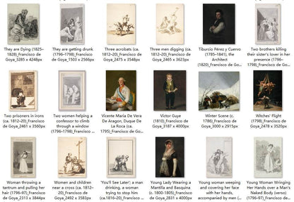 114 Painting Images by Francisco de Goya (Spanish, 1746 - 1828) - Gandhanra-ART