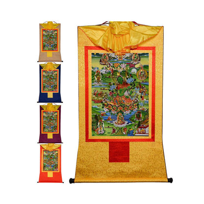 Eight Forms of Green Tara - Gandhanra-ART