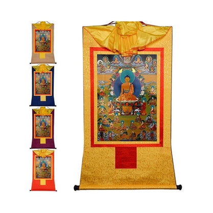 Eighteen Arhats,18 Luohan - Gandhanra-ART
