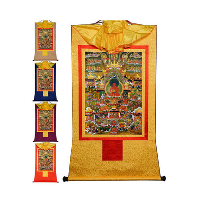 Elysium of Buddhism,Sukhavati - Gandhanra-ART