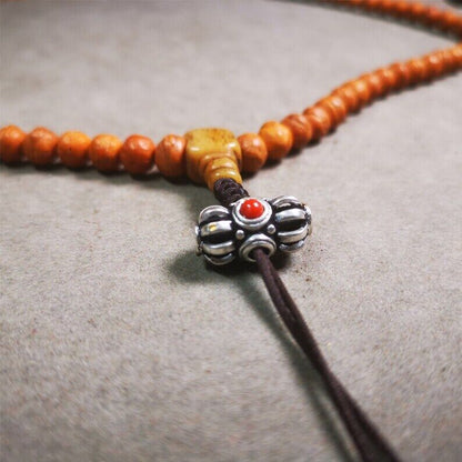 Amulet,Vajra Pendant for Mala,Bag Hanging,0.75"× 0.4" Gandhanra-ART