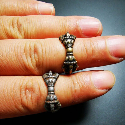 Vajra Ring,Buddhist Protection Jewelry 2.16" Gandhanra-ART