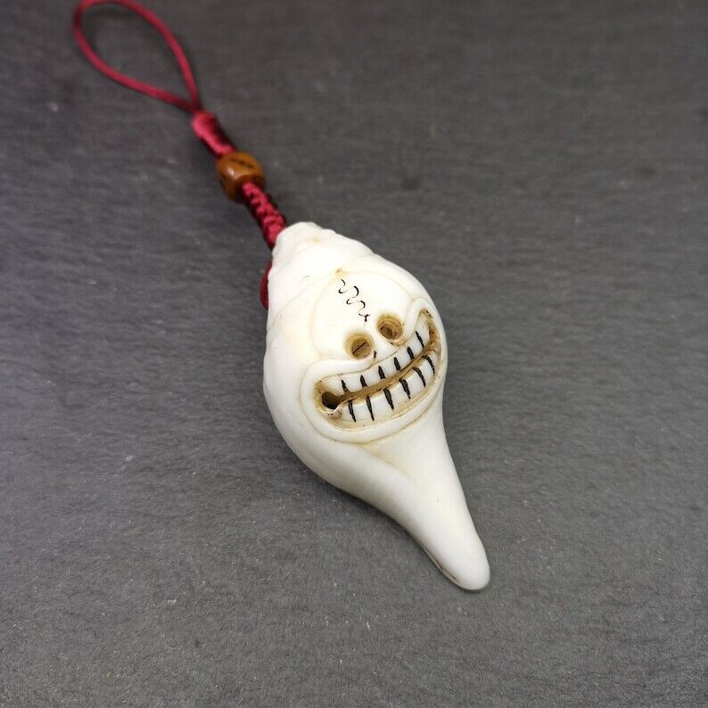 White Conch Shankha 2.36"×1.18" Gandhanra-ART