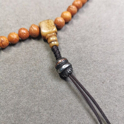 Mala Spacer Bead,Skull Citipati Marker Bead 0.43"×0.4" Gandhanra-ART