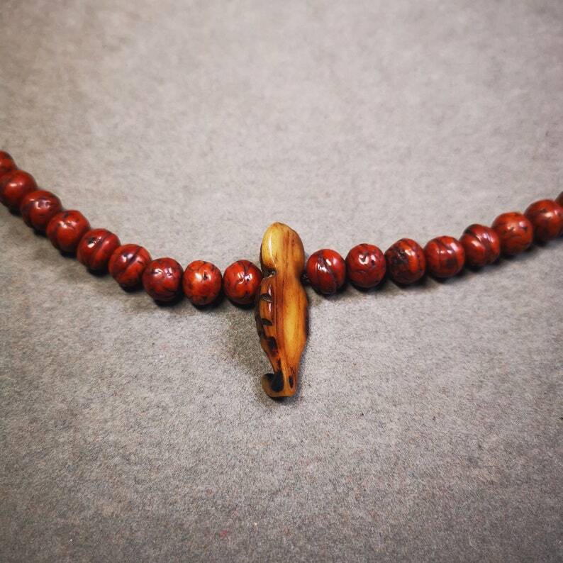 Yak Bone Carved Mala Spacer Bead,1.22"×0.43" Gandhanra-ART