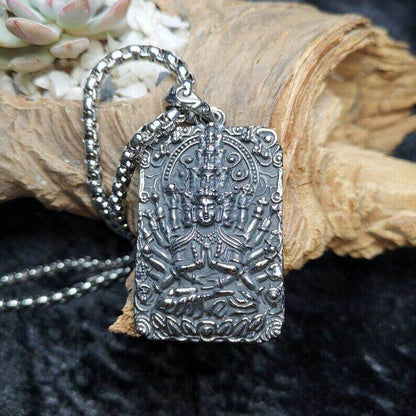 Buddhist Amulet,Chenrezig,Padmapani,Avalokitesvara - Gandhanra-ART