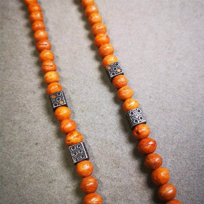 Mala Spacer Bead,Cold Iron Dice Marker Beads for Prayer Beads Necklace - Gandhanra-ART