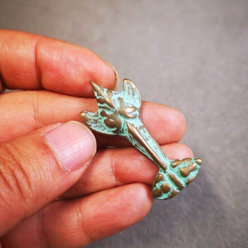 Buddhist Amulet Garuda,Garula,Golden-winged Bird Pendant - Gandhanra-ART