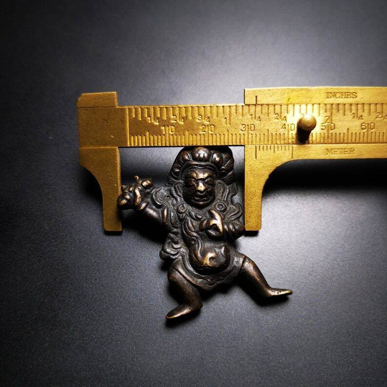 Gandhanra Acient Tibetan Buddhism Statue,Vajrapani Statue,Made of Thokcha - Gandhanra-ART