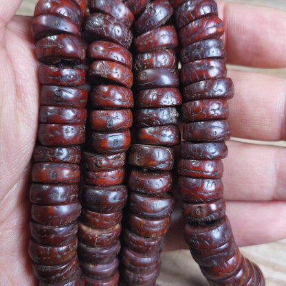 108 Bodhi Bead Mala,Old Prayer Beads Necklace - Gandhanra-ART