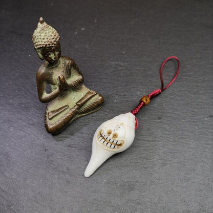 White Conch Shankha 2.36"×1.18" Gandhanra-ART