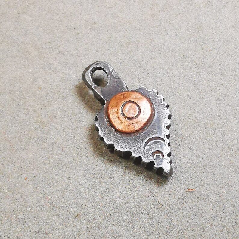 Mala Amulet,Mani Jewel Pendant,1.0" × 0.7" Gandhanra-ART