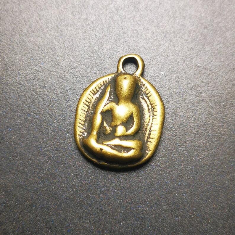 Amulet,Milarepa Pendant for Mala,Prayer Beads Accessories Gandhanra-ART