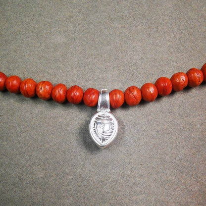 Mala Counter Clip,Shankha Conch Shape Bum Counter Clip for Prayer Beads - Gandhanra-ART