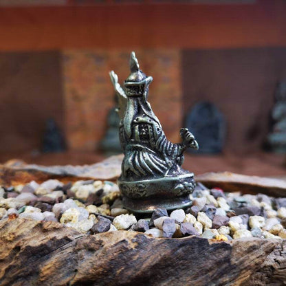 Gandhanra Antique Tibetan Buddha Statue,Padmasambhava,Guru Rinpoche - Gandhanra-ART