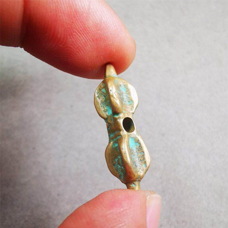 Amulet,Vajra Pendant for Mala,Prayer Bead Accessories - Gandhanra-ART