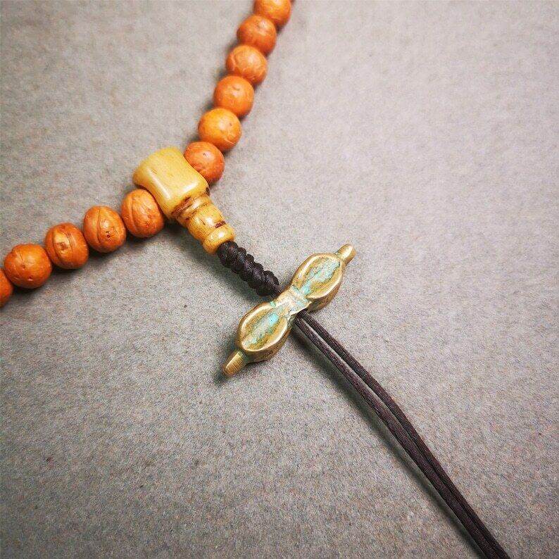 Amulet,Vajra Pendant for Mala,Prayer Bead Accessories - Gandhanra-ART