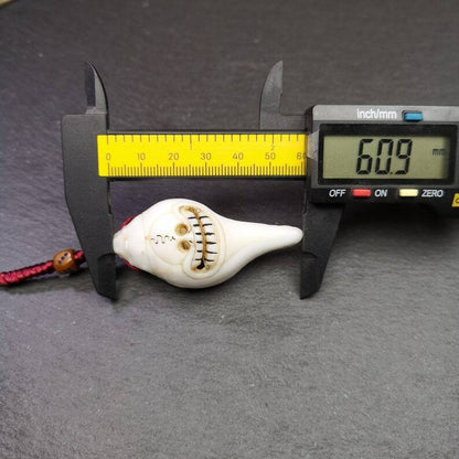 White Conch Shankha 2.36"×1.18" Gandhanra-ART