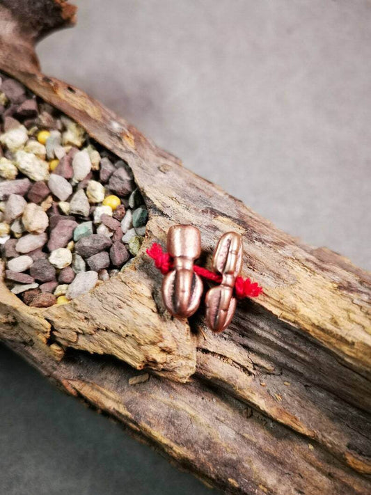 Amulet Pendant,Mini Vajra and Dorje Bell, Mala Accessories - Gandhanra-ART