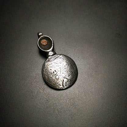 Gandhanra Handmade Tibetan Buddhist Amulet,Skull Sitavana and Flame Pendant - Gandhanra-ART