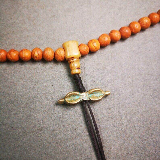 Amulet,Vajra Pendant for Mala,Prayer Bead Accessories - Gandhanra-ART