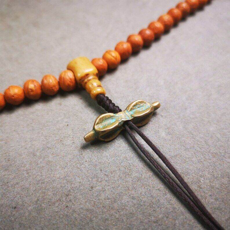 Amulet,Vajra Pendant for Mala,Prayer Bead Accessories - Gandhanra-ART