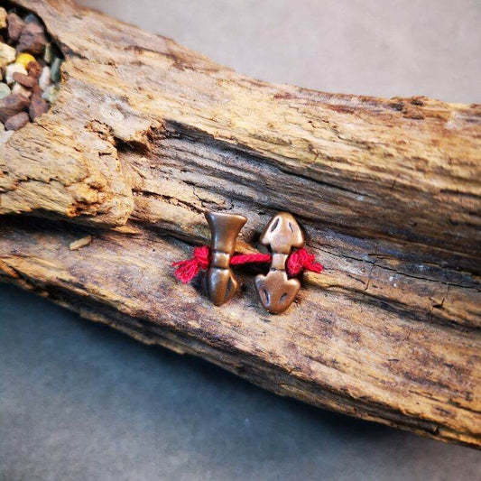 Amulet Pendant,Mini Vajra and Dorje Bell, Mala Accessories - Gandhanra-ART