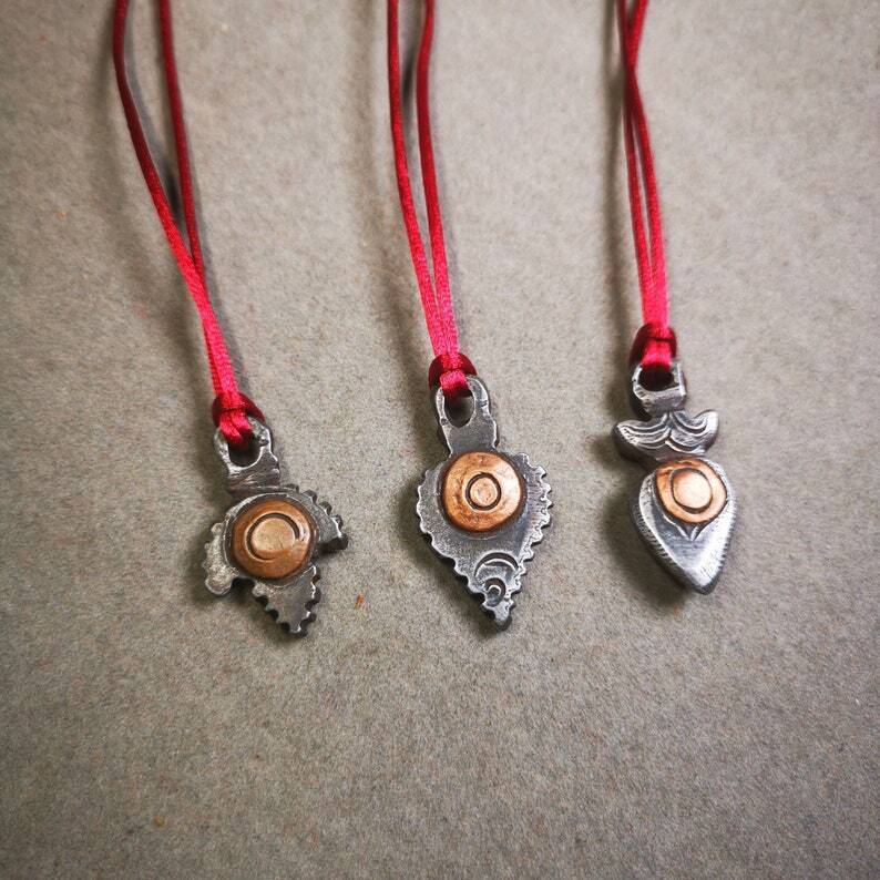 Mala Amulet,Mani Jewel Pendant,1.0" × 0.7" Gandhanra-ART