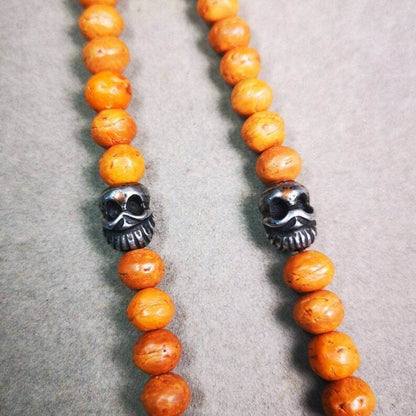 Amulet,Skull Citipati Pendant,Spacer for Mala,Bag Hanging,Prayer Bead - Gandhanra-ART