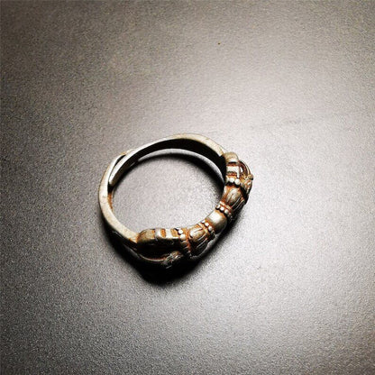 Vajra Ring,Buddhist Protection Jewelry 2.16" Gandhanra-ART