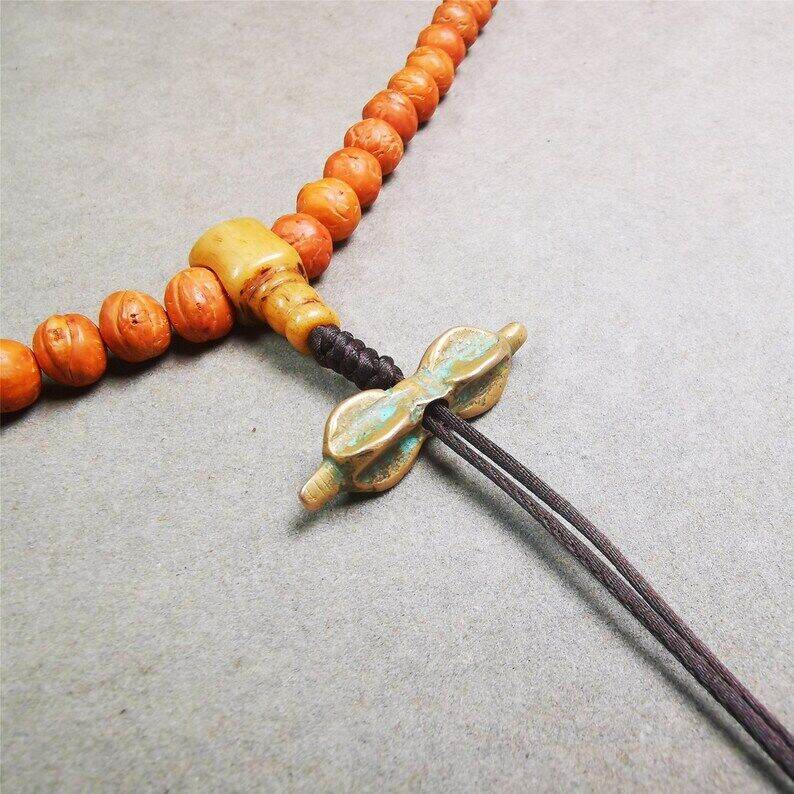 Amulet,Vajra Pendant for Mala,Prayer Bead Accessories - Gandhanra-ART
