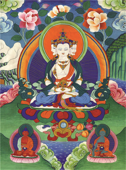 Vairocana \ Mahavairocana Image Gandhanra-ART