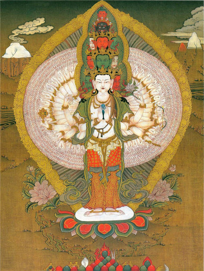 The Thousand-hand Avalokiteshvara - Gandhanra-ART