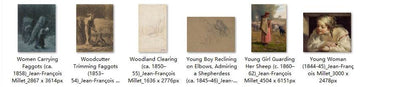 118 Painting Images by Jean-François Millet (French, 1814-1875) - Gandhanra-ART