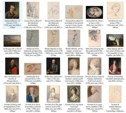 92 Painting Images by Jens Juel (Danish, 1745-1802) - Gandhanra-ART