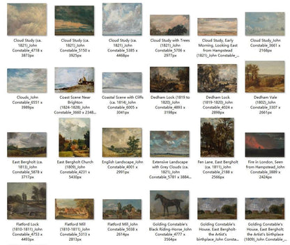 109 Painting Images by John Constable (English, 1776-1837) - Gandhanra-ART