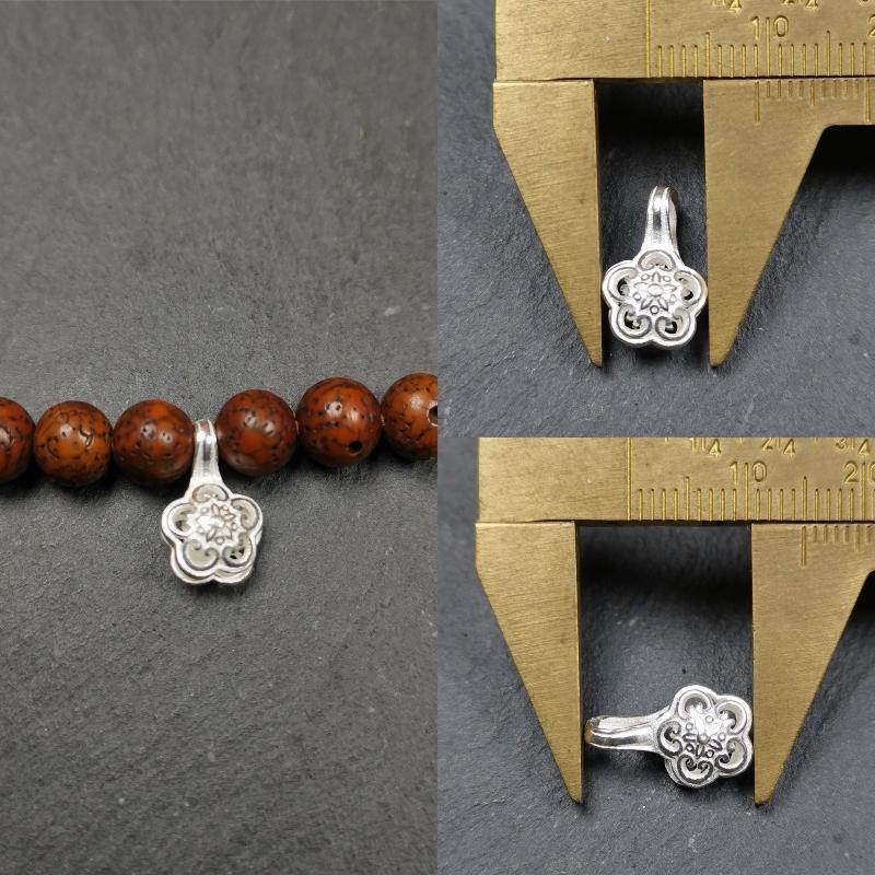 Silver Bead Counter Clips - Gandhanra-ART