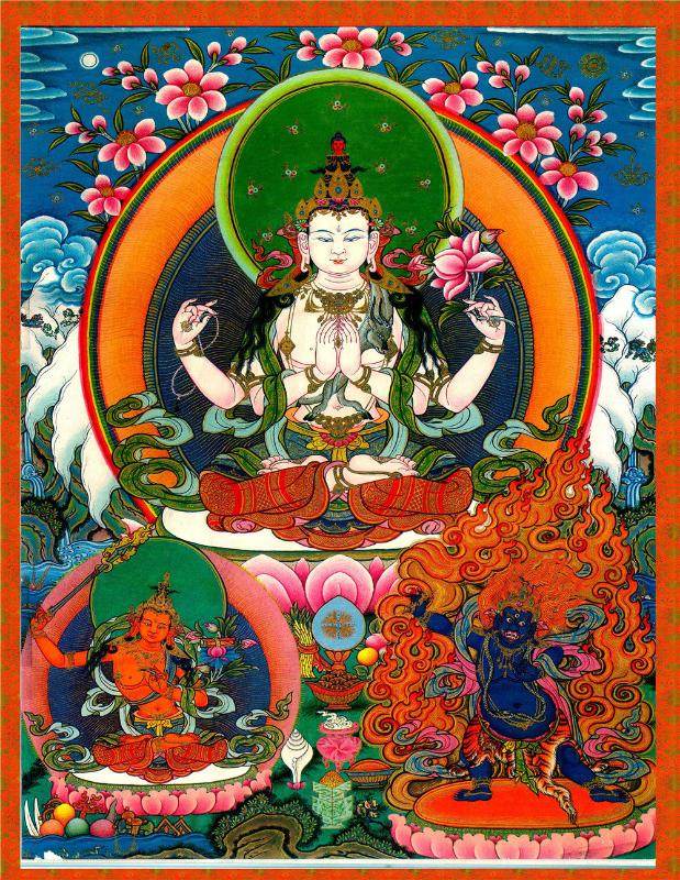 Chenrezig - Gandhanra-ART