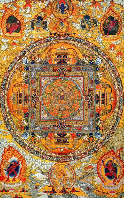 Mandala Image - Gandhanra-ART