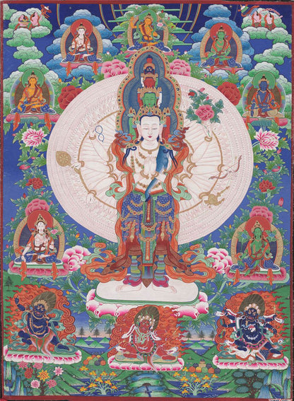 The Thousand-hand Avalokiteshvara - Gandhanra-ART
