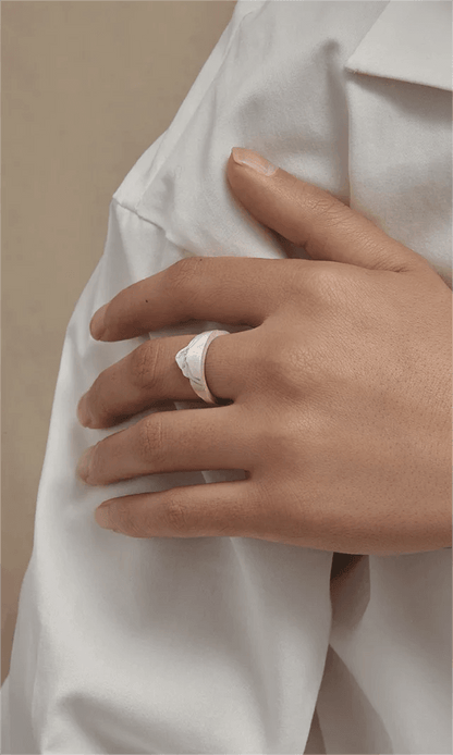 Silver Ring Mount Kailash Ring - Gandhanra-ART
