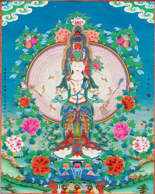 1000 Arms Avalokiteshvara Image - Gandhanra-ART