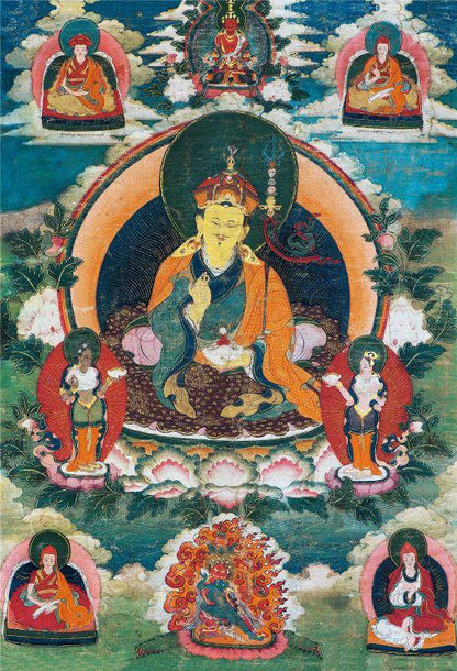 Padmasambhava - Guru Rinpoche - 17th Century Version - Gandhanra-ART