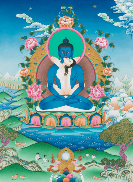 Samantabhadra in Yab Yum - Gandhanra-ART