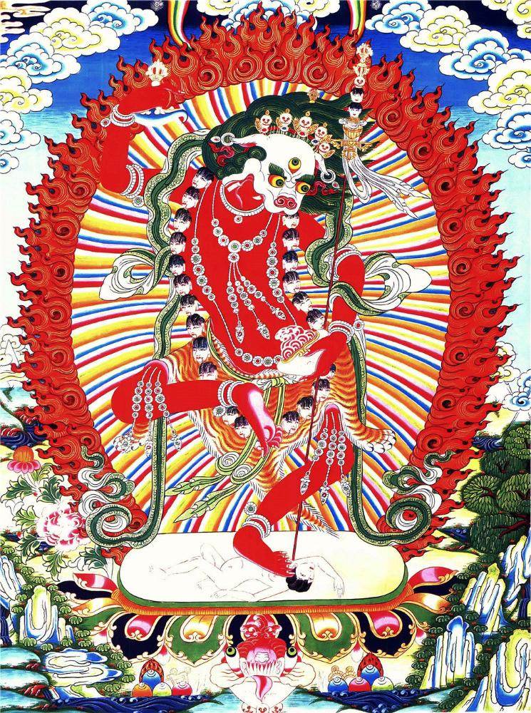 Simhavaktra Dakini - Gandhanra-ART